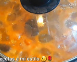 Foto del paso 8 de la receta: Carne de puerco en salsa roja