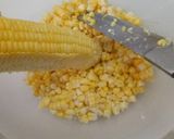 Foto langkah ke 2 dari resep Dadar Jagung Udang.
