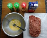 Foto del paso 1 de la receta: Filetes rusos (horneados)