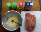 Foto del paso 1 de la receta: Filetes rusos (horneados)