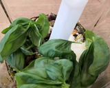 Une image de l'étape 1 de Pasta Scampis et Pesto de Pistaches.