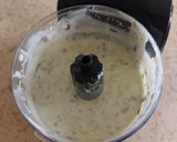 A picture of step 2 of Yogurt, Basil, and Poppy Seed Dressing.