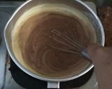 Foto langkah ke 10 dari resep Chocolate Custard Pie with Cream on Top.