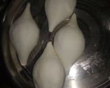A picture of step 3 of Steamed pitha steamed stuffed rice cake.