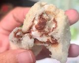 Foto langkah ke 4 dari resep Roti Tawar Goreng Isi Coklat.