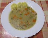 Húsvéti, tárkonyos, tejszínes, nyúl raguleves #húsvét recept fázis 9 fotója