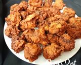 A picture of step 4 of Chicken Fritters.