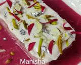 A picture of step 10 of Rose Flavour Tres Leches Cake.