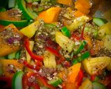 Hình bước làm 3 của món Tropical fruits salad