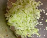 A picture of step 1 of Cabbage- Spring onion Parantha.