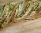 Foto del paso 8 de la receta: Pan trenzado de pesto y panceta🍞