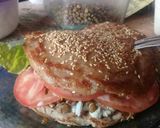 Foto del paso 4 de la receta: Tortitas veganas rellenas