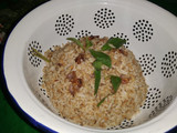 NASI (SEGO) TUTUG ONCOM TERGAMPANG