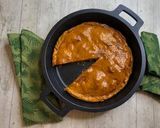 Murciai empanada, tonhallal,  paradicsommal  és tojással-inspiráció Alfonso Lopez konyhájából recept fázis 11 fotója