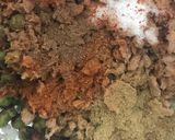 A picture of step 2 of Rice gourd kabab.