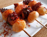 Foto del paso 9 de la receta: Brocheta de pulpo y patata
