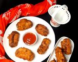 বেগুনি ও আলুর চপের যুগলবন্দি (একের ভেতর দুই) রেসিপির ধাপ 3 ছবি