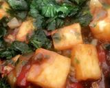 A picture of step 4 of Paneer Manchurian.