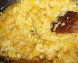 A picture of step 3 of Kashmiri Zarda Pulao/ Sweet Saffron Rice.