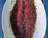 Foto del paso 9 de la receta: Lomo de bonito marinado en sal granulada y fish masala