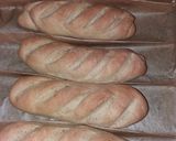 Rozsos bagett recept fázis 5 fotója