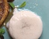 A picture of step 2 of Dairy free panna cotta - with vegan option.