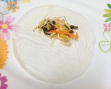 Hình bước làm 3 của món Chả giò rau nấm