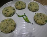 A picture of step 3 of Potato Green masala  Cutlus.