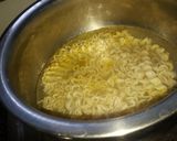 A picture of step 1 of Vegetable noodles cutlets.