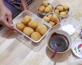 Foto langkah ke 4 dari resep Greek Donuts. Lukumades. 3 bahan.