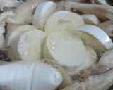Hình bước làm 2 của món Canh đậu hũ non nấu thịt viên