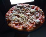 Foto langkah ke 12 dari resep Pizza simple Magicom.
