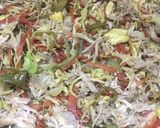 A picture of step 15 of Chicken vegetable roll.