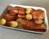 Foto del paso 7 de la receta: Bacalao con tomate al horno