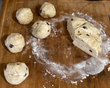 A picture of step 3 of Monkey Bread.