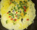 A picture of step 3 of Omelette egg roll.