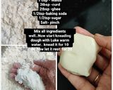 ચૂર ચૂર નાન(chur chur naan recipe in Gujarati) રેસીપી સ્ટેપ1ફોટો