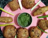 A picture of step 7 of Potatoes Roll (Navratri wart Special).