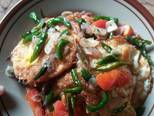 Tumis telur ceplok langkah memasak 4 foto
