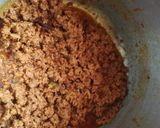 A picture of step 4 of Bhuna kheema.