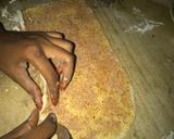 A picture of step 5 of Cinnamon rolls.