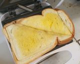 Foto langkah ke 3 dari resep Roti Bakar Meses Coklat.