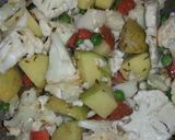 A picture of step 2 of Mix veg.