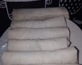 Foto langkah ke 4 dari resep Pisang balut coklat.