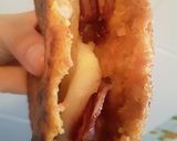 Foto del paso 19 de la receta: Arepa de Zanahoria 🥕con relleno hawaiano!!!😜😜😜🍘🧀🥓🍍🍘
