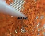A picture of step 2 of Carrot Rice.