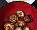 A picture of step 2 of Chinese abalone sea cucumber mushroom stew 鮑魚花膠海參江瑤柱煲.
