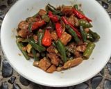 Foto langkah ke 3 dari resep Oseng tempe kacang panjang.