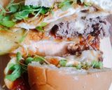 Hình bước làm 9 của món Hamburger siêu ngon ❤