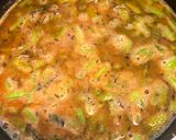 A picture of step 3 of Masala Cluster beans.